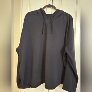 Nike Womens Yoga Charcoal Hoodie 2x